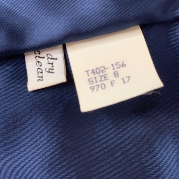 Vintage Pendleton 100% Pure Virgin Wool Navy Blazer size 8 - Picture 5 of 12